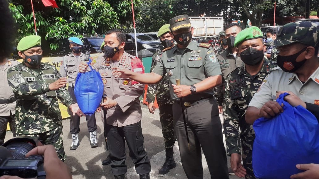 PPM, Kota Bogor, Sembako Covid-19, Polresta Bogor