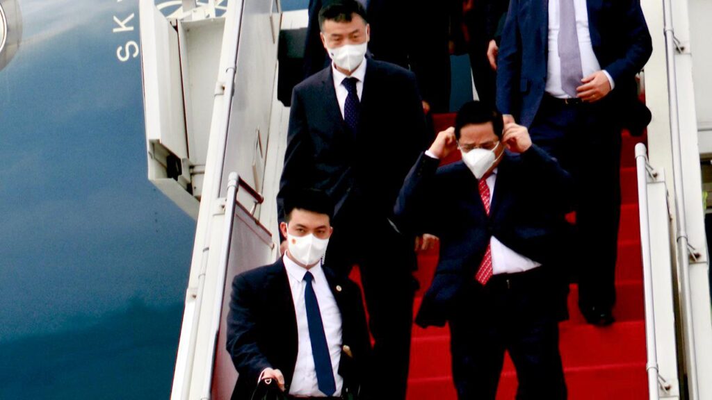 Tiba di Indonesia, PM Vietnam Temui Presiden Jokowi Indonesia, PM Vietnam, Vietnam, Phạm Minh Chính, Jokowi,