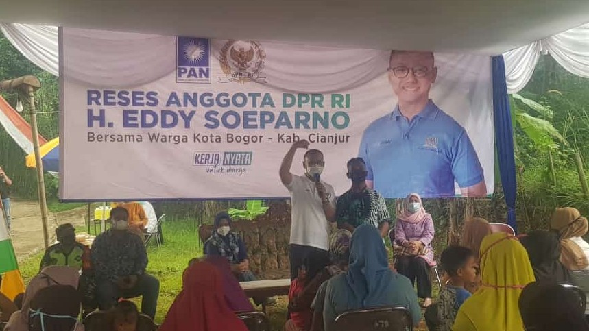 Masa Reses, Eddy Suparno Kunjungi Kampung Tarikolot Reses, Eddy Suparno, Kampung Tarikolot, PAN, DPR RI