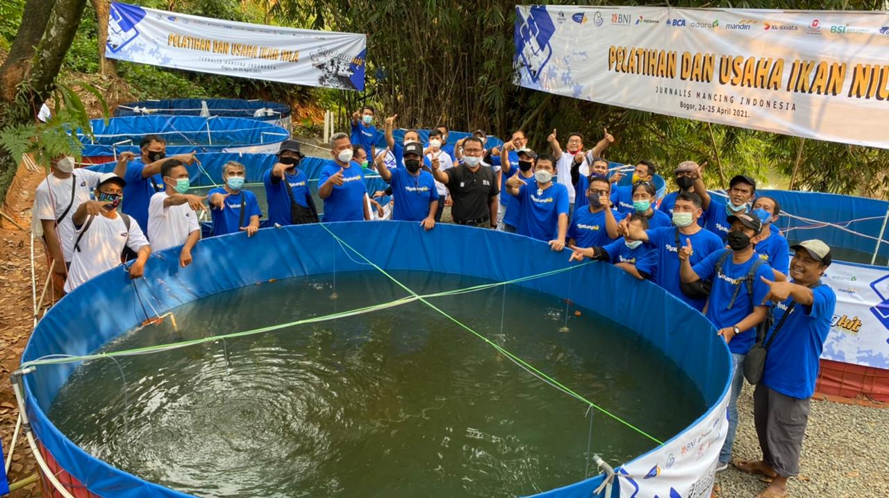JMI, Jurnalis, Pengusaha, Budidaya, Ikan Nila