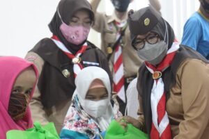 Karya Bakti Pramuka Kota Bogor, Sebar Sembako bagi Penyandang Disabilitas Karya Bakti, Pramuka Kota Bogor, Sembako, Penyandang Disabilitas, Disabilitas