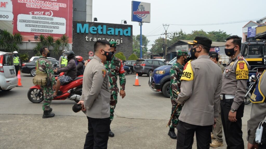Kapolres Bogor Cek Penyekatan Jalur Pemudik Kapolres Bogor, AKBP Harun, Penyekatan, Jalur Pemudik, Larangan Mudik