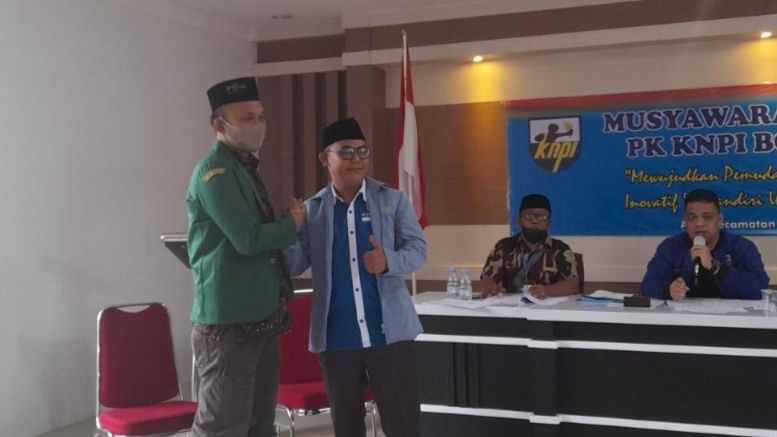 Erlangga Wibowo, Nahkoda Baru PK KNPI Bogor Tengah Erlangga Wibowo, Nahkoda, Muscam KNPI, KNPI, KNPI Bogor Tengah, Bogor Tengah