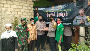 Safari Ramadhan, Polres Bogor dan GP Ansor Kembali Bedah Rumah Warga Ramadhan, Polres Bogor, GP Ansor, Bedah Rumah