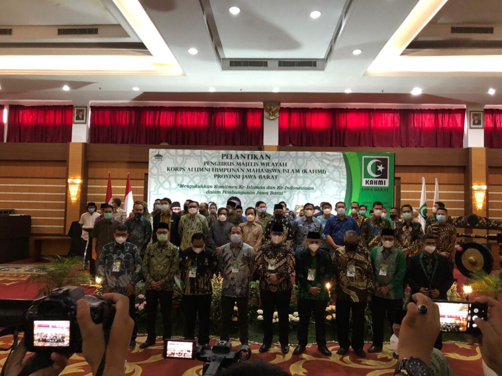 KAHMI Jabar yang Dipunggawai Asad Resmi Dilantik KAHMI, KAHMI Jabar, dr Asad, Pelantikan