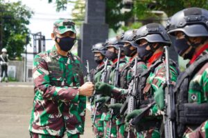 Kesiapan Operasi di Papua, Asops Panglima TNI Kunjungi Yonif 315 Operasi, Papua, Asops Panglima TNI, Yonif 315
