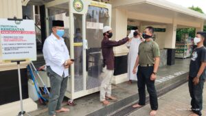 Masjid, Baitur Ridwan, Penghargaan, Penerapan Prokes, Protokol Kesehatan Masjid Baitur Ridwan Dapat Penghargaan Penerapan Prokes Terbaik