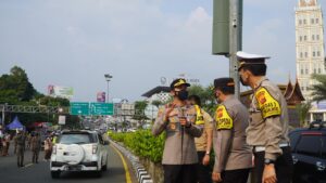 Wakapolda Jabar Kembali Pastikan Ops Ketupat di Jalur Puncak Berjalan dengan Baik Polda Jabar, Ops Ketupat, Jalur Puncak, Puncak Bogor