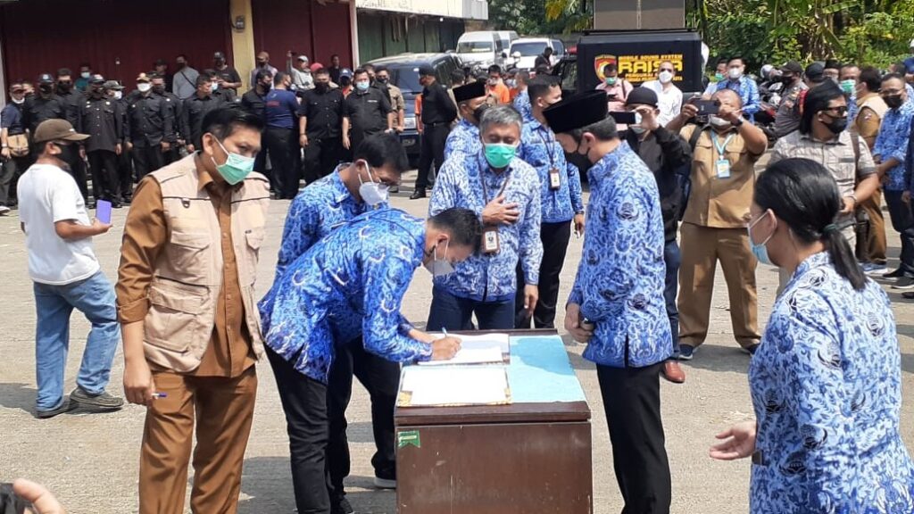 Pemkot Bogor Resmi Ambil-alih Pengelolaan Pasar Tekum Pemkot Bogor, Ambil-alih, Pengelolaan Pasar, Pasar Tekum, Pasar TU