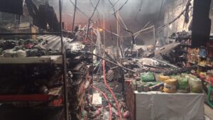 Minimarket di Cileungsi Terbakar Akibat Konsleting Listrik Minimarket, Alfamart, Cileungsi, Kebakaran, Konsleting Listrik