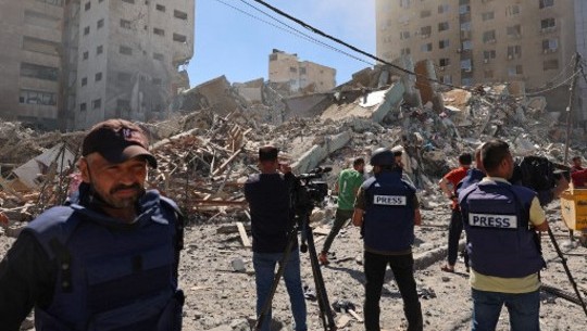 Pemilik Gedung Media di Gaza Mengadukan Israel ke ICC Kantor Media, Media Massa, Gaza, Israel, ICC
