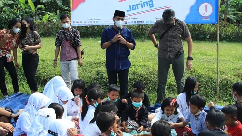 Bogor Youth Forum Ngajar Ngabring di tengah Covid-19 Bogor Youth Forum, Ngajar Ngabring, Sekolah, Bogor Utara, Covid-19