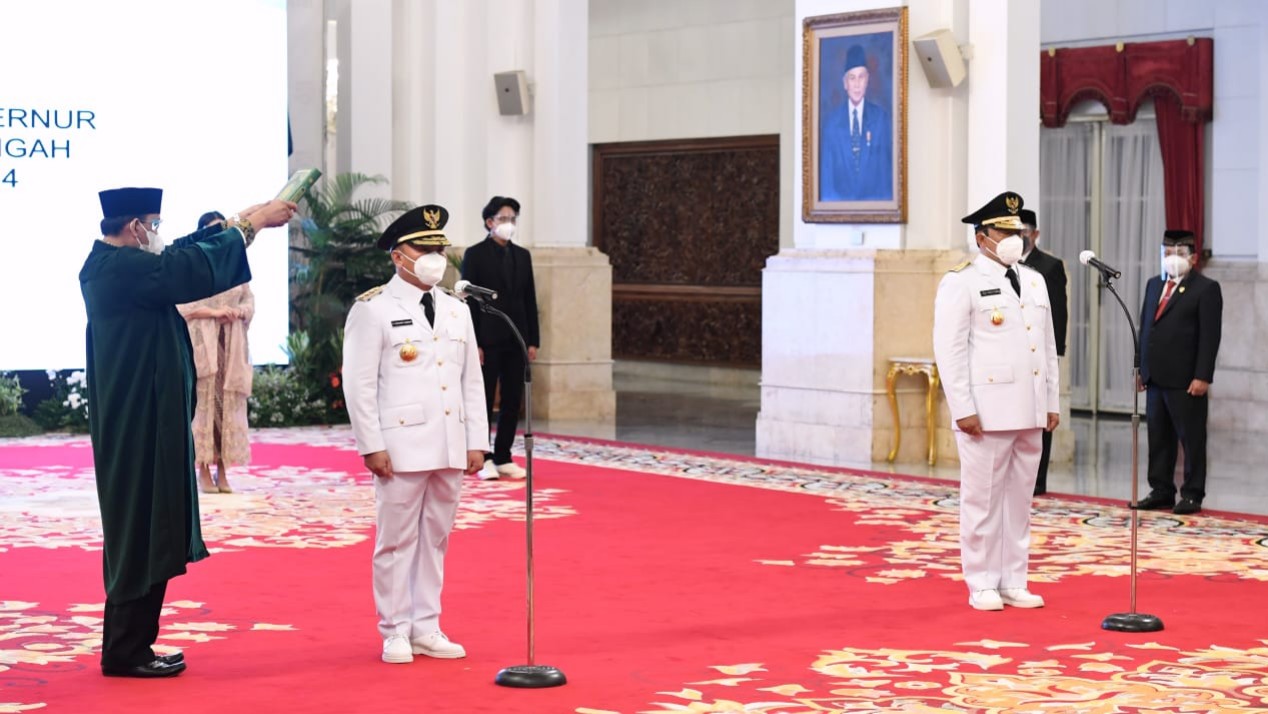Presiden Jokowi, Gubernur Kalteng, Kalimantan Tengah