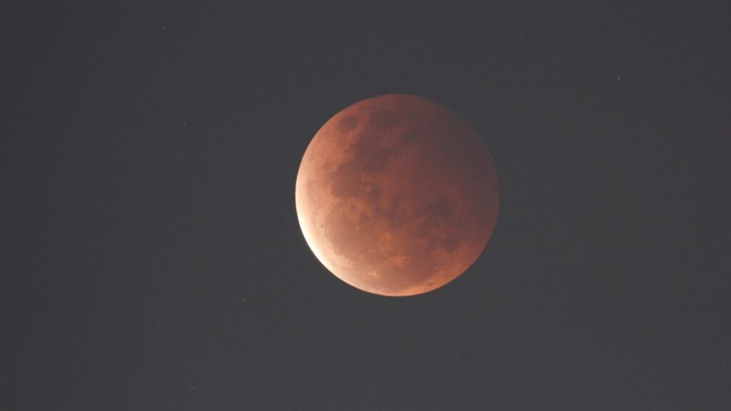 BMKG: Super Blood Moon Terpantau di Dermaga Cinta BMKG, Gerhana Bulan, Super Blood Moon, Dermaga Cinta, Ancol