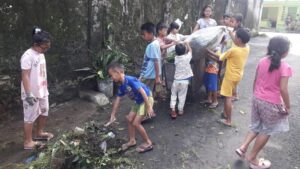 HJB 539, HJB, Panaragan, Gotong-royong, Lingkungan HJB ke 539: Warga Panaragan Gotong-royong Bersihkan Lingkungan