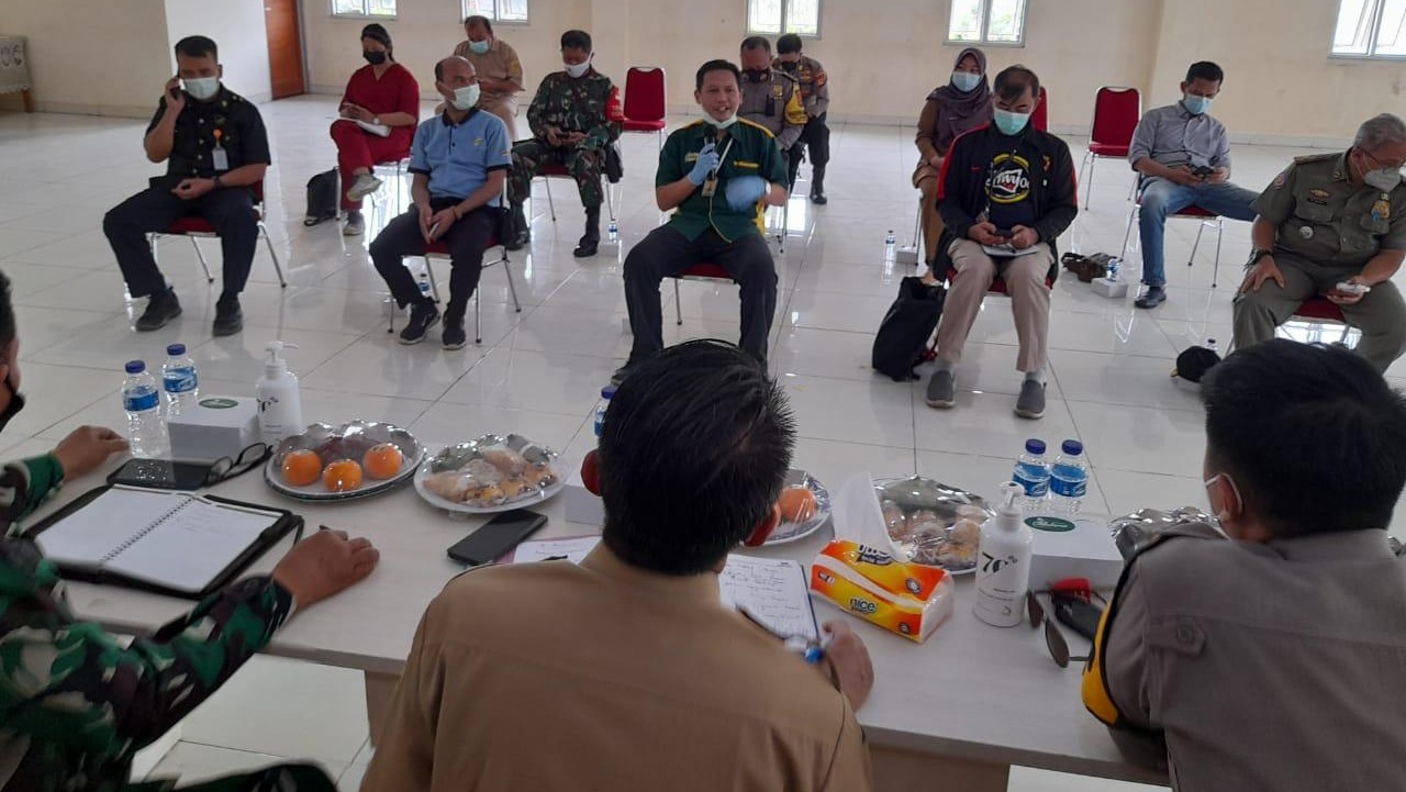 Cuci Gudang, Polsek Cileungsi, Antisipasi Covid-19, Lonjakan Pengunjung, Giant