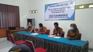 Desa Sukamakmur Salurkan BLT DD Bagi Warga Terdampak Covid-19 Desa Sukamakmur, BLT DD, Covid-19,