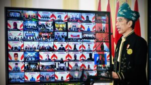 Kenakan Pakaian Adat, Jokowi Pimpin Peringatan Hari Lahir Pancasila Pakaian Adat, Jokowi, Upacara, Hari Lahir Pancasila, Pancasila