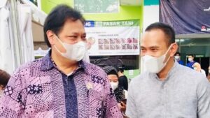 Kunjungan ke Kota Bogor, Menteri Airlangga Temui Alumni Prakerja Kunjungan Kerja, Airlangga Hartarto, Alumni Prakerja, Prakerja