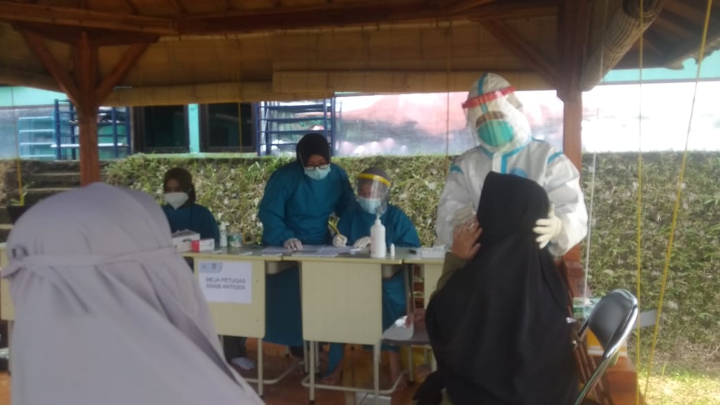 Santri, Pesantren, Bina Duta Madani, Swab Antigen