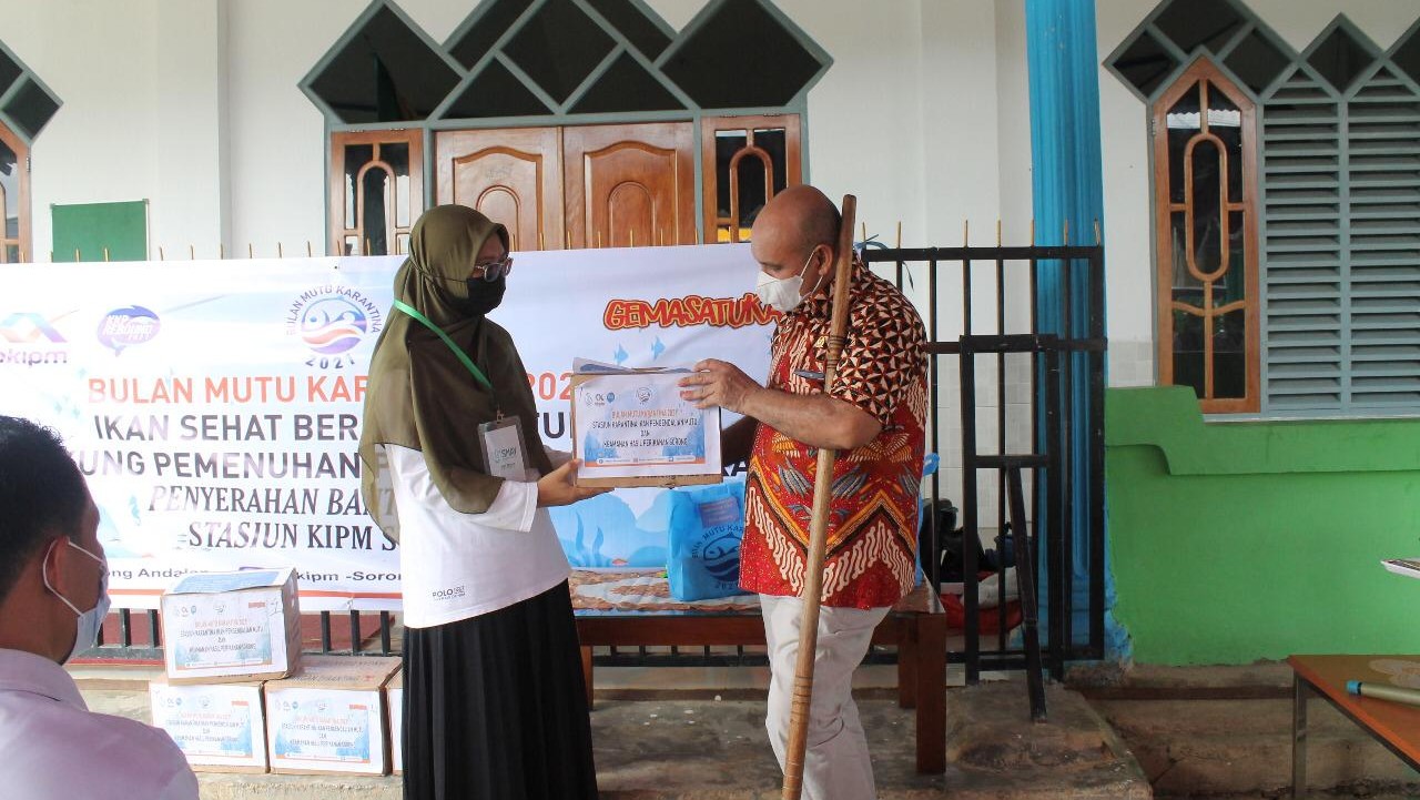 Stasiun KIPM Sorong, Sorong, Karantina Sorong, Paket Ikan, OAP, Panti Asuhan