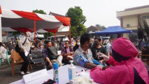 Tingkatkan Presentase, Polres Bogor Gelar Vaksinasi Covid-19 Gratis Presentase, Polres Bogor, Vaksinasi Covid-19