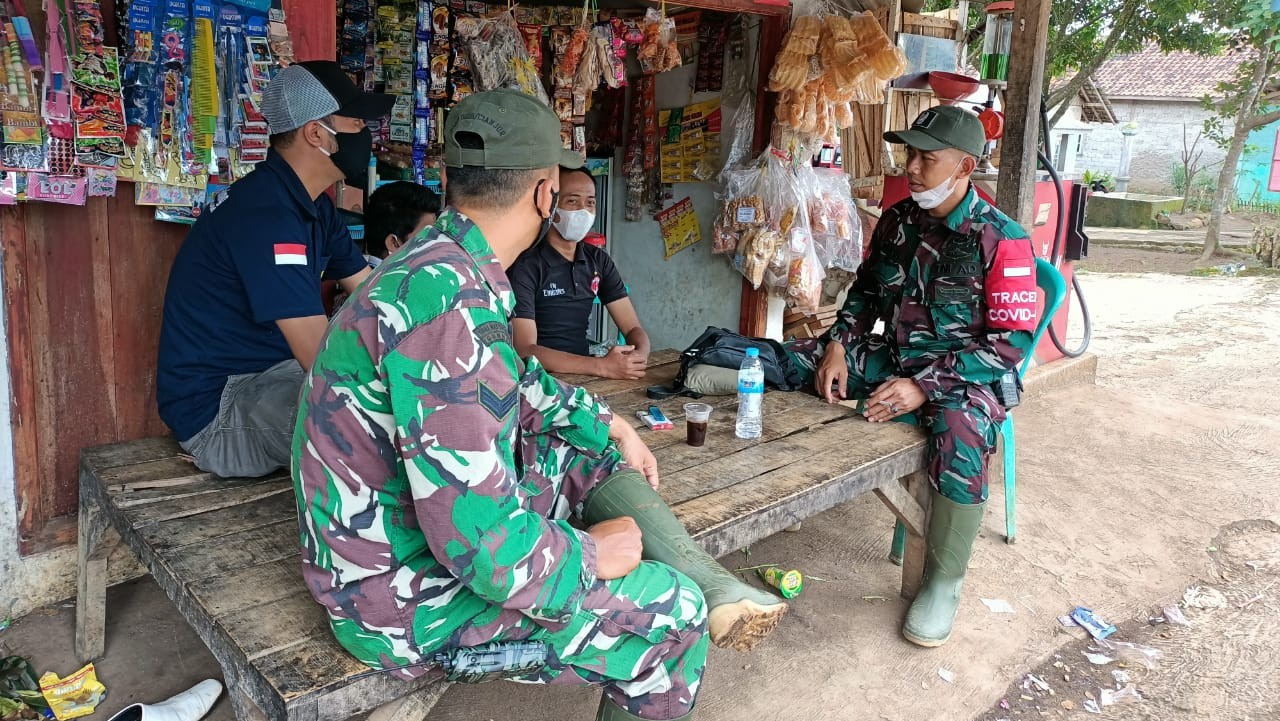 Program TMMD, TMMD Cianjur, TMMD, Berkah, Pedagang Kopi