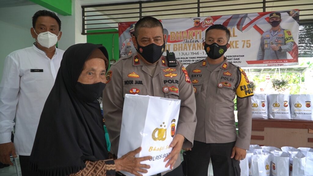 Polres Bogor Gelar Bhakti Sosial Menjelang HUT Bhayangkara Polres Bogor, Bhakti Sosial, HUT Bhayangkara