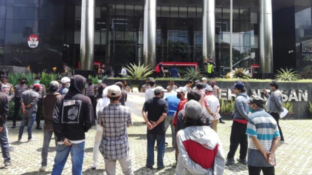 APMPD, Demonstrasi, KPK, Agung Nugroho, Korupsi, Alkes