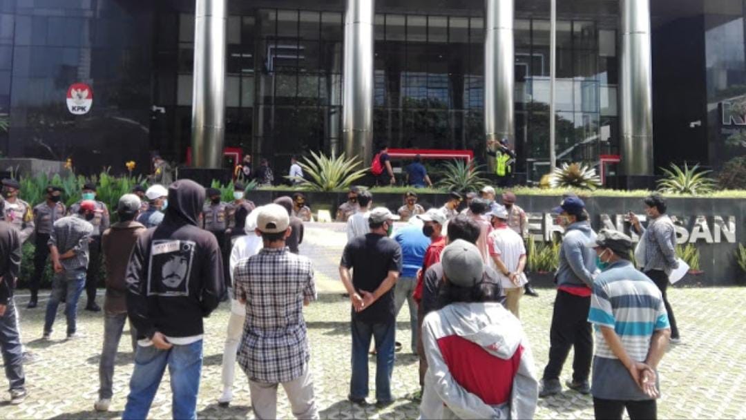 APMPD, Demonstrasi, KPK, Agung Nugroho, Korupsi, Alkes