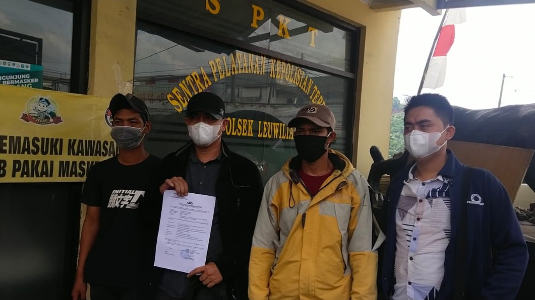 Intimidasi, Penganiayaan, Sunarya, Polsek Leuwiliang