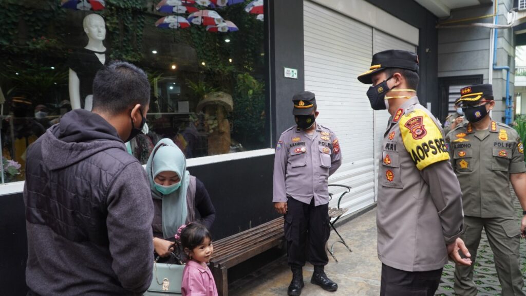 PPKM Darurat, Polres Bogor, Mobilitas Masyarakat