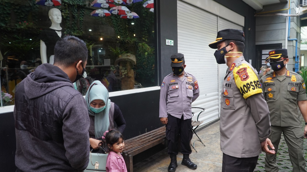 PPKM Darurat, Polres Bogor, Mobilitas Masyarakat