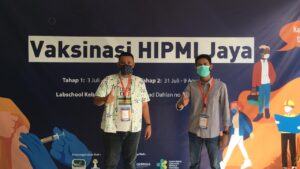HIPMI PT Jaya Ikut Sukseskan Program Vaksinasi Covid-19 HIPMI Jaya, HIPMI PT Jaya, Program Vaksinasi, Vaksinasi Covid-19