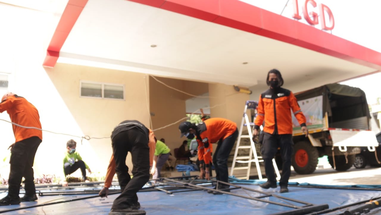 Pasien Covid-19, Dompet Dhuafa, Aktivasi RSL, RSL, RS Lapangan