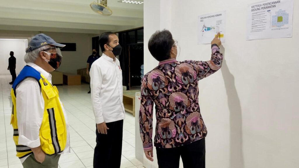 Kebutuhan RS Meningkat, Presiden Pastikan Kesiapan Asrama Haji Pondok Gede Kebutuhan Meningkat, Rumah Sakit, RS Covid-19, Presiden Jokowi, Asrama Haji, Pondok Gede