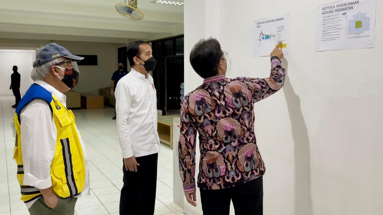 Kebutuhan Meningkat, Rumah Sakit, RS Covid-19, Presiden Jokowi, Asrama Haji, Pondok Gede