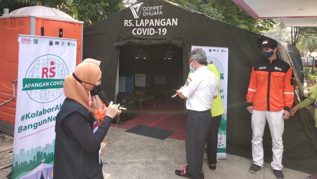 Dompet Dhuafa, RSUD Kebayoran Lama, RS Lapangan, Pasien Covid-19