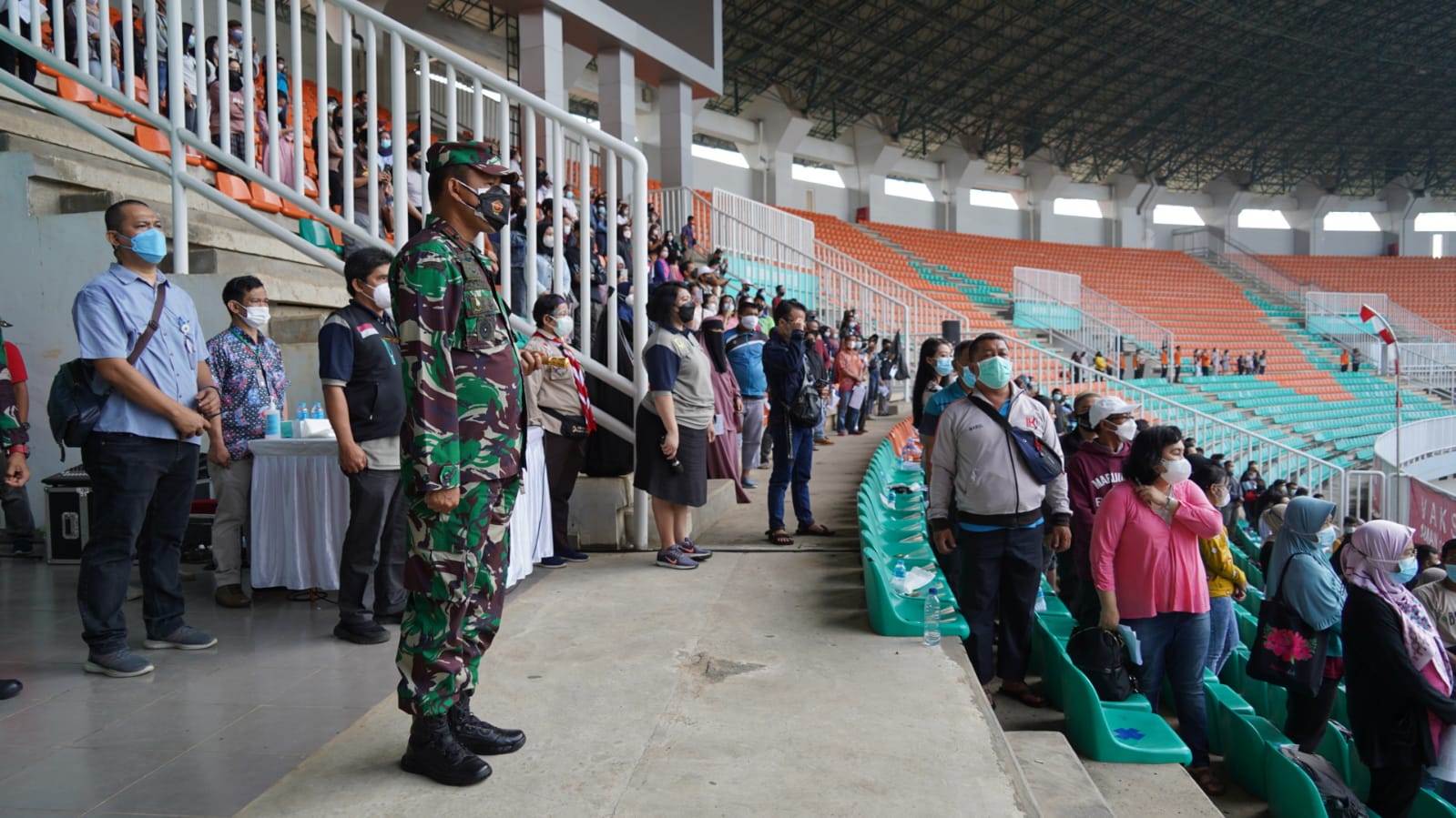 TNI-Polri, Korem 061, Vaksinasi Covid-19, Warga Bogor