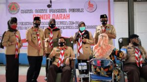 Maknai Dasa Dharma, Pramuka Kota Bogor Gelar Donor Darah Dasa Dharma, Pramuka Kota Bogor, Donor Darah, Pramuka