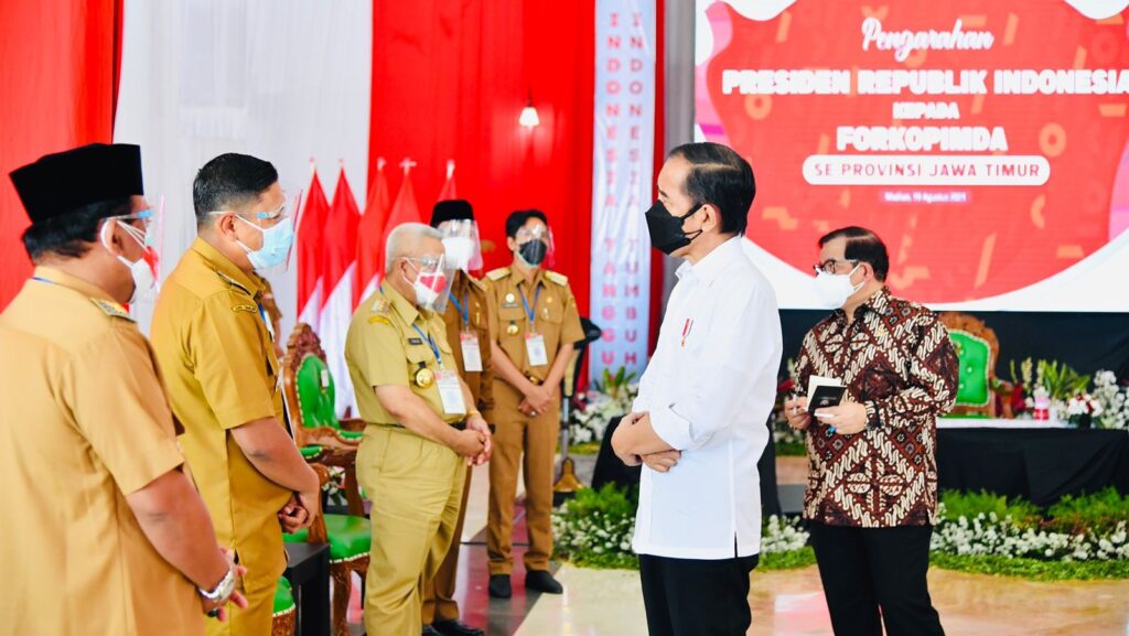 Kasus Covid-19, Presiden Jokowi, Forkopimda, Forkopimda Jatim