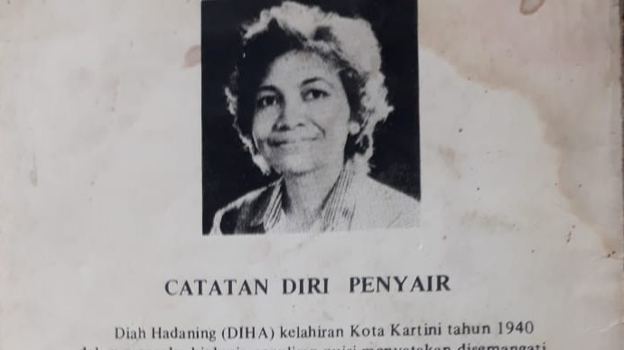 Diah Hadaning Meninggal, Indonesia Kehilangan Penyair Besar Diah Hadaning, Indonesia Berduka, Penyair Indonesia, Penyair, Berita Duka, Penyair Besar, Ace Sumanta