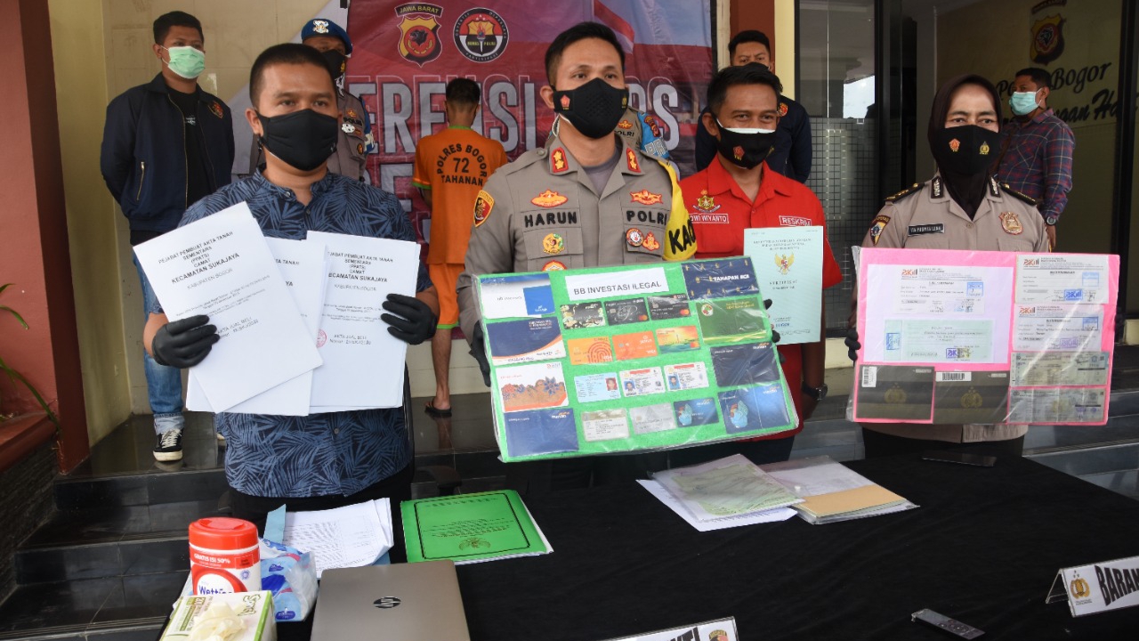 Polres Bogor, Tipu-tipu, Bisnis, Investasi, Kerugian