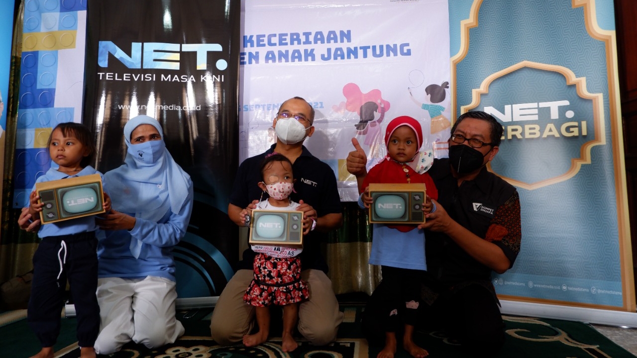 NET, Dompet Dhuafa, KKJB, Keceriaan, Anak, Penyintas, Jantung