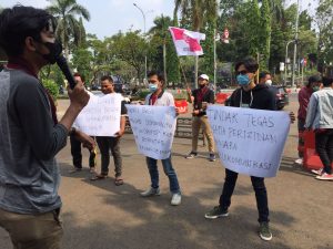 Ratusan Menara Telekomunikasi Tak Berizin, Inspira Demo Bupati Bogor Menara Telekomunikasi, Tak Berizin, Inspira, Bupati Bogor