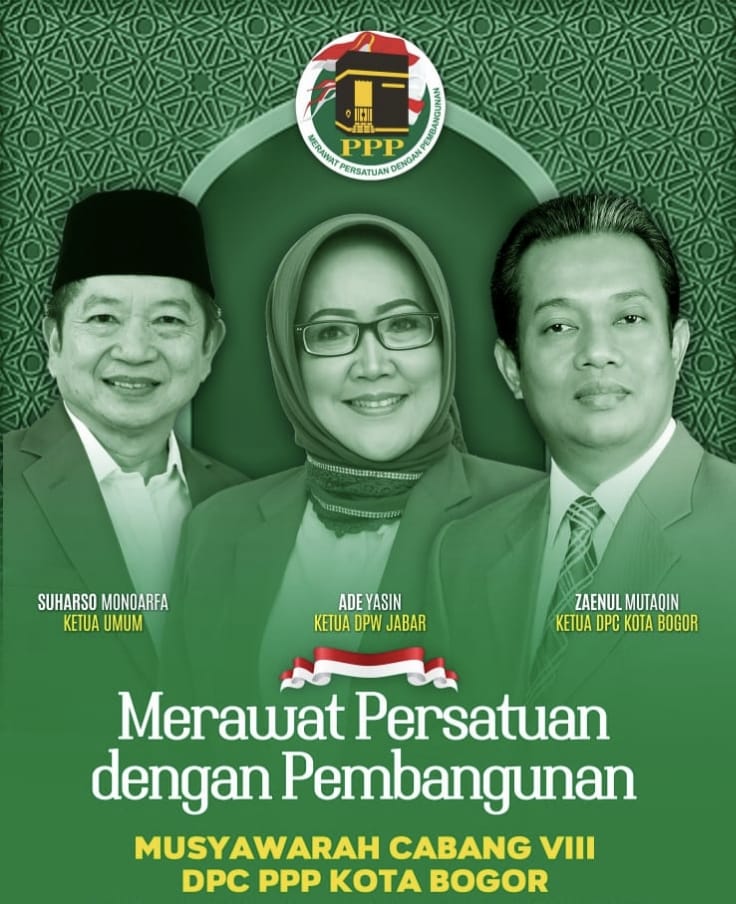 Muscab PPP, PPP Kota Bogor, Persatuan, Pembangunan
