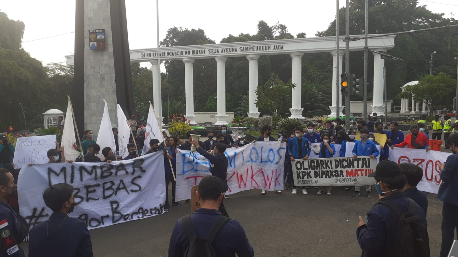 Presiden Jokowi, BEM Se-Bogor, BEM, Mimbar Bebas