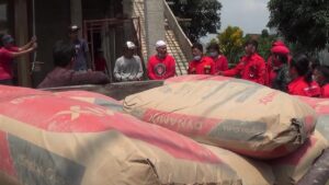 Hari Jadi Pertama, Pemuda Batak Bersatu Bantu Pembangunan Masjid di Harjasari Hari Jadi, Pemuda Batak Bersatu, Pembangunan Masjid, Kelurahan Harjasari, Bogor Selatan