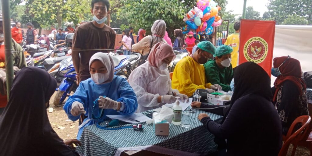 BIN Gelar Vaksinasi bagi Pelajar dan Santri di Kabupaten Bogor BIN, Vaksinasi Covid-19, Vaksinasi Pelajar dan Santri, Vaksinasi Kabupaten Bogor