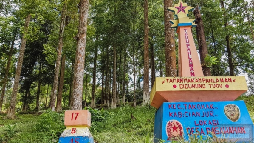Danrem 061, Pahlawan, Pahlawan Tanpa Nama, Makam Pahlawan, Cianjur